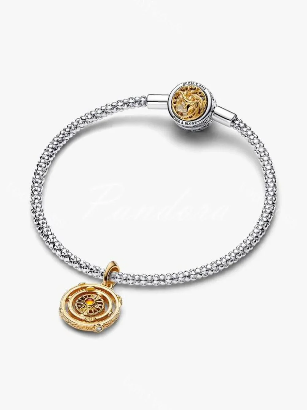 Pandora Game of Thrones Spinning Astrolabe Dangle Charm